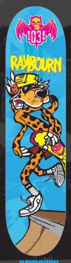 1031 Raybourn Cheetah deck in the 1031 2010 Spring Catalog