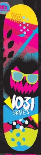 1031 80's Madness Jack deck in the 1031 2010 Spring Catalog