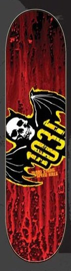 1031 Bloodstains deck in the 1031 2010 Spring Catalog