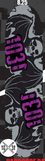 1031 Hardcore Bat (Purple) deck in the 1031 2010 Spring Catalog