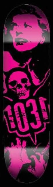 1031 Tijuana Terror (Pink Dip) deck in the 1031 2011 Spring Catalog