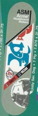 Acme Unity Series Dog deck in the ABC Distribution 2001 Winter