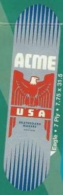 Acme Eagle deck in the ABC Distribution 2001 Winter
