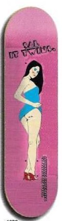 Aesthetics Baby Mama Series Barbier deck in the Aesthetics 2003 Spring Summer