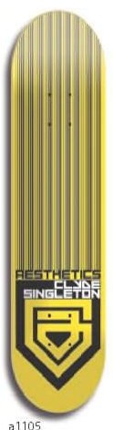 Aesthetics Singleton A Force 2 deck in the Aesthetics 2004 Back To School Linesheet
