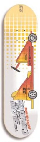 Aesthetics Barbier Slow and Curious deck in the Aesthetics 2004 Back To School Linesheet