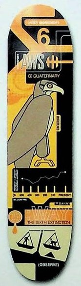 Alien Workshop Way Sixth Extinction deck in the Alien Workshop 1999-2000 Catalog