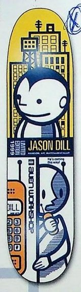 Alien Workshop Dill Hipkit deck in the Alien Workshop 1999-2000 Catalog