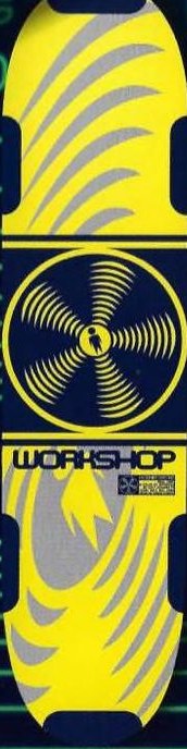 Alien Workshop Sonic II deck in the Alien Workshop Catalog 1997 Fall Winter