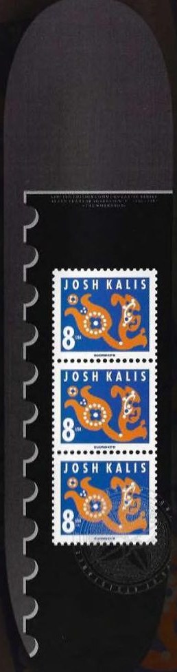 Alien Workshop Kalis Stamp deck in the Alien Workshop Catalog 1997 Fall Winter