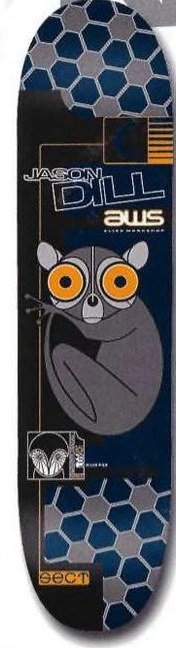 Alien Workshop Dill Nocturnal deck in the Alien Workshop Catalog 1999 Spring