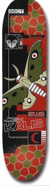 Alien Workshop Kalis Nocturnal deck in the Alien Workshop Catalog 1999 Spring