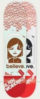 Alien Workshop Believe KTC deck in the Alien Workshop Catalog 2006 Fall