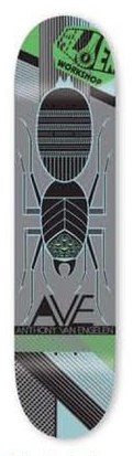 Alien Workshop Van Engelen Glugs deck in the Alien Workshop Catalog 2008 Spring