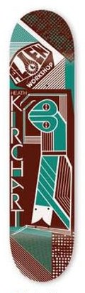 Alien Workshop Kirchart Glugs deck in the Alien Workshop Catalog 2008 Spring