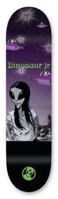 Alien Workshop Dinosaur Jr Green Dream deck in the Alien Workshop Catalog 2008 Spring