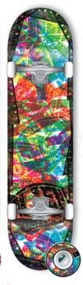 Alien Workshop OG Technicolor deck in the Alien Workshop Catalog 2008 Spring