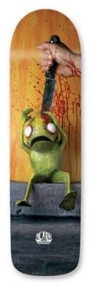 Alien Workshop Stabbing Old School deck in the Alien Workshop Catalog 2008 Spring
