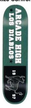 Arcade Arcade High Los Diablos (Green) deck in the Arcade 2002 Spring Catalog