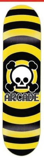 Arcade Skull Target (Yellow) deck in the Arcade 2002 Winter