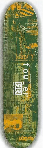 Rhythm Fowler 99 deck in the Atlas Distribution 1999 Spring Product Update
