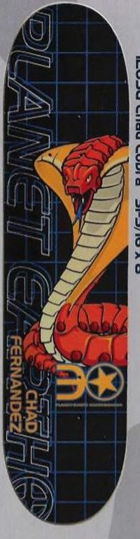 Planet Earth Fernandez Cobra deck in the Atlas Distribution 1999 Spring Update