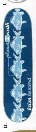 Planet Earth Howard Fish deck in the Atlas Distribution 2001