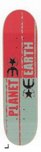 Planet Earth Team Mug deck in the Atlas Distribution 2001