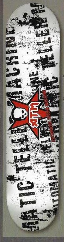 ATM Punk Logo (White) deck in the ATM Click Catalog 2001