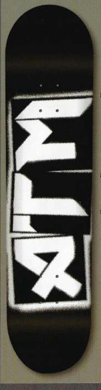 ATM Stencil (Black) deck in the ATM Click Catalog 2001