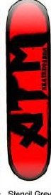 ATM Click Stencil (Red) deck in the ATM Click Catalog 2011