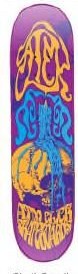 ATM Click Skull Candle (Purple) deck in the ATM Click Catalog 2011
