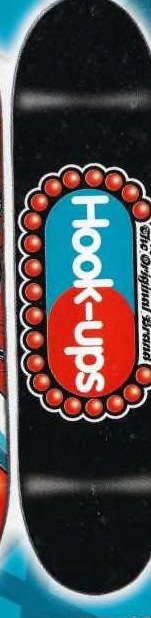 Hook-Ups Ice Cream Logo deck in the Birdhouse Distribution 1999