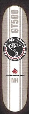Black Label Hendrix GT deck in the Black Label 1998 Catalog