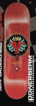 Red Kross Grosso Mid deck in the Black Label 2003 Summer Catalog