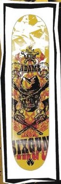 Sixgun Adams Gun Justice II deck in the Black Label 2003 Summer Catalog