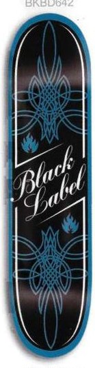 Black Label Lowrider deck in the Black Label 2005 Fall Catalog