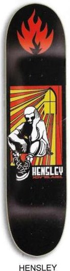 Black Label Hensley Legend deck in the Black Label 2005 Fall Catalog