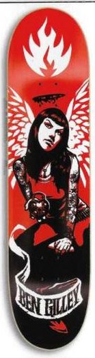 Black Label Gilley Death Angel deck in the Black Label 2005 Fall Catalog
