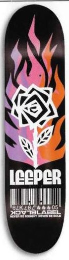 Black Label Leeper Soundtrack deck in the Black Label 2005 Fall Catalog