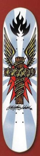 Black Label Hosoi Wings deck in the Black Label 2005 Fall Catalog