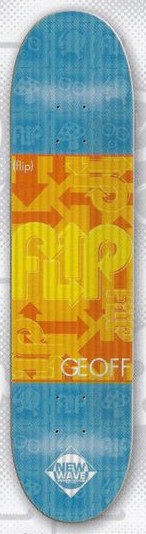 Flip Rowley Icon Series deck in the Blitz Distribution 2000 Fall