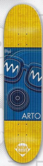 Flip Saari Icon Series deck in the Blitz Distribution 2000 Fall