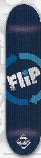 Flip One Way Logo deck in the Blitz Distribution 2000 Fall