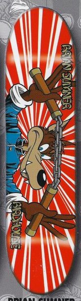 Birdhouse Sumner Kamikaze Wolf deck in the Blitz Distribution 2000 Fall