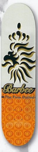 Firm Barbee Orangeman deck in the Blitz Distribution 2000 Fall