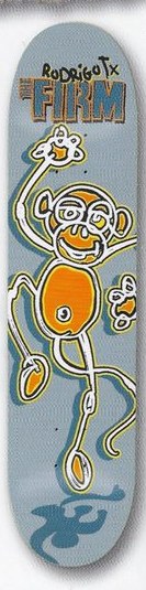 Firm Rodrigo TX Monkey deck in the Blitz Distribution 2000 Fall