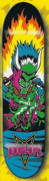 Hook-Ups Fire Demon deck in the Blitz Distribution 2000 Fall