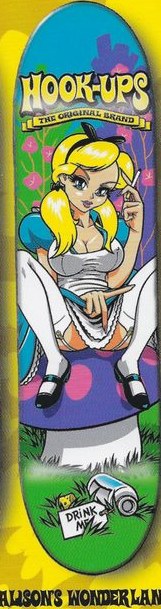 Hook-Ups Alison's Wonderland deck in the Blitz Distribution 2000 Fall