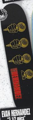 Baker Hernandez 3 1/2 Mics deck in the Blitz Distribution 2003 Fall
